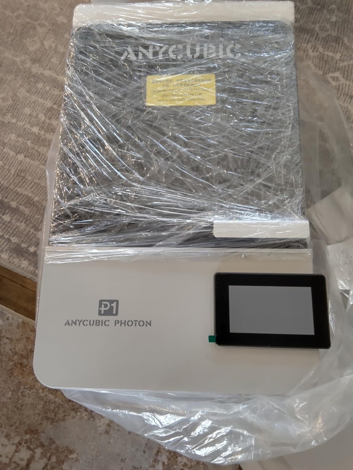 ANYCUBIC Photon P1 Resin 3D Printer, with Dual-Color/Material Printing, Engineering-Grade Resin Compatible, Stability Industrial Ball Screw, Large Build Size 8.78x4.96x9.05in customer photo 2