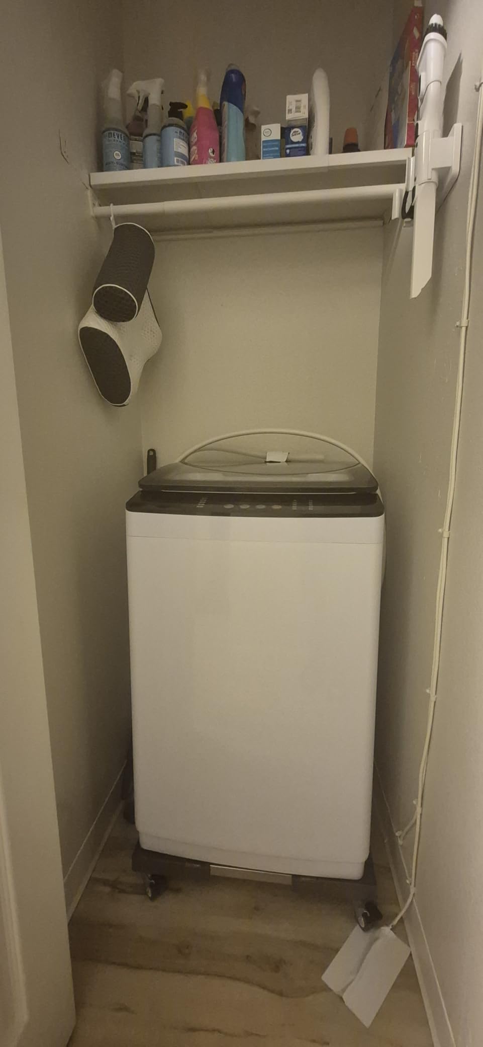 Auertech Portable Washer and Dryer Combo Set, 28 lbs Fully Automatic Washing Machine with Stainless Steel Inner Tub, 2.6 Cu.Ft Portable Dryers, Compact Washer and Dryer for Apartment, RV, Dorm customer photo 2