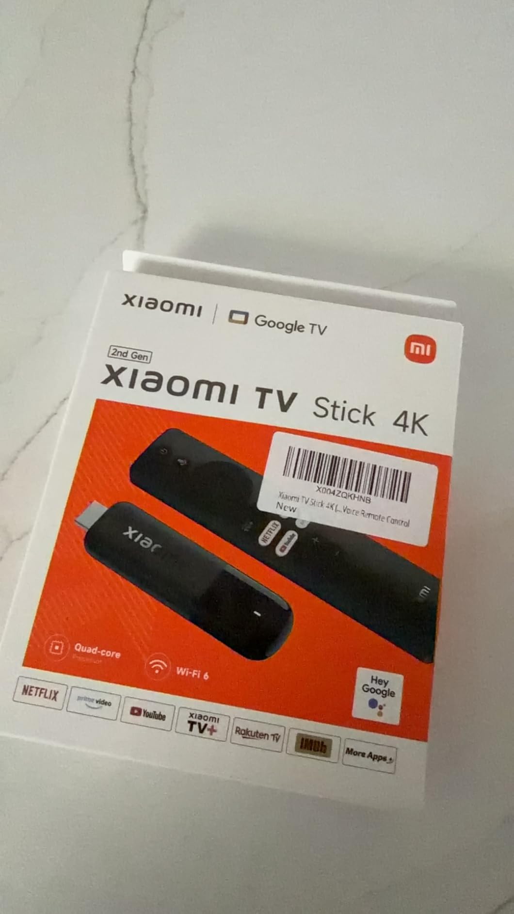 TV Stick 4K (2nd Gen) Streaming Media Player Device Google TV Cast Dolby Vision HDR10+ Atmos Dual Band Wi-Fi 6 with 360 Bluetooth Voice Remote Control customer photo 1