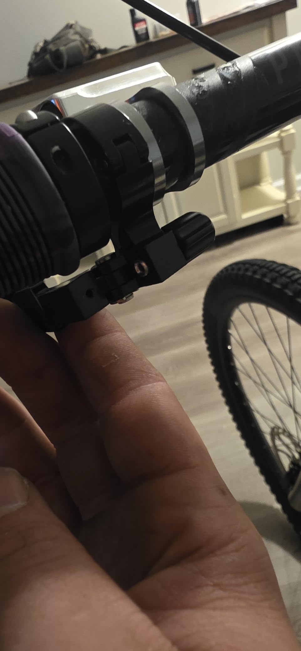 CXWXC Dropper Post 27.2/30.9/31.6mm - 125mm Travel Bike Seat Post - Dropper Seatpost Internal Cable Routing for Mountain Gravel Bikes eBike customer photo 2
