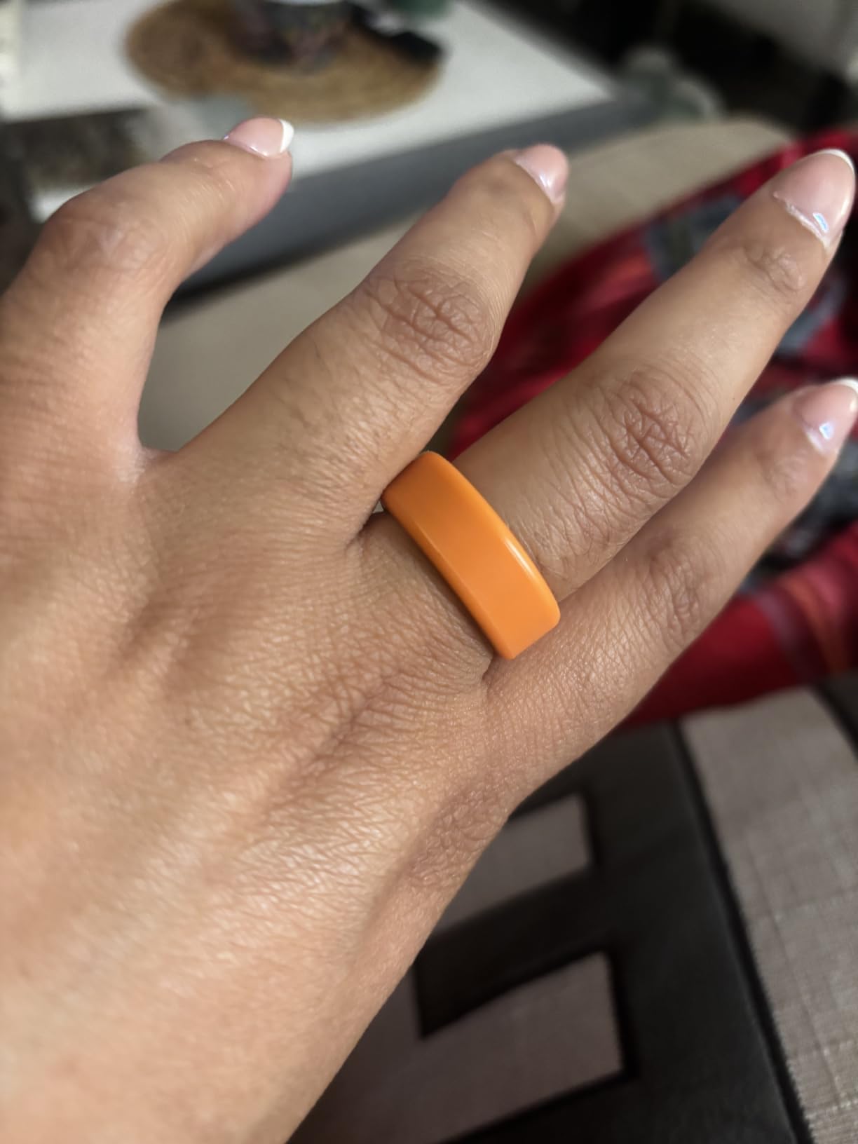 Smart Ring for Women Men,Fitness Tracker Ring,Heart Rate,Blood Oxygen,Step Tracker,Sleep Tracker,Meditation Assistance,No Subscription Fee,IP68 Waterproof,2026 New Holiday Gifts (Silver 8) customer photo 2