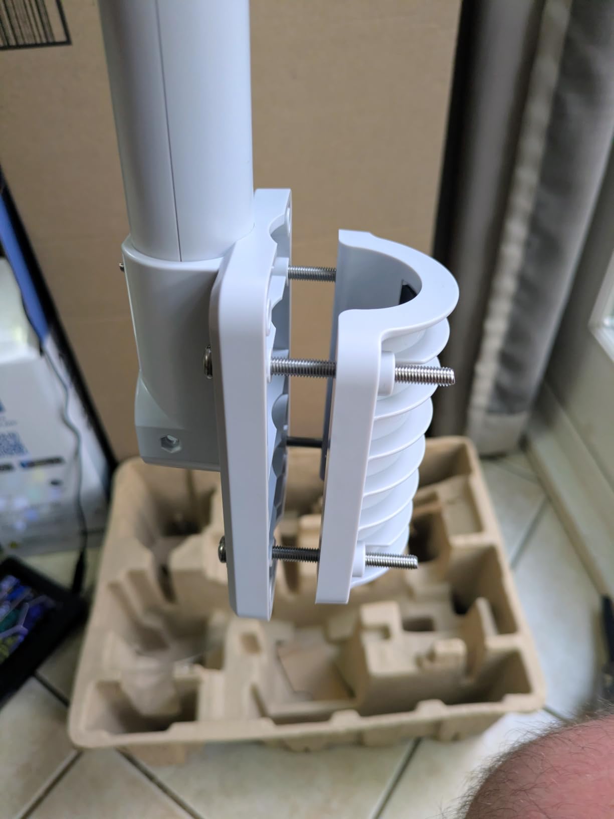 4900FT WiFi Smart Weather Stations Wireless Indoor Outdoor, LoRa Based Wireless Weather Station with 7-in-1 Solar Sensor, Thermo-Hygro Sensor, Bird Spike, CSV Export for Home, Garden, Farm customer photo 2