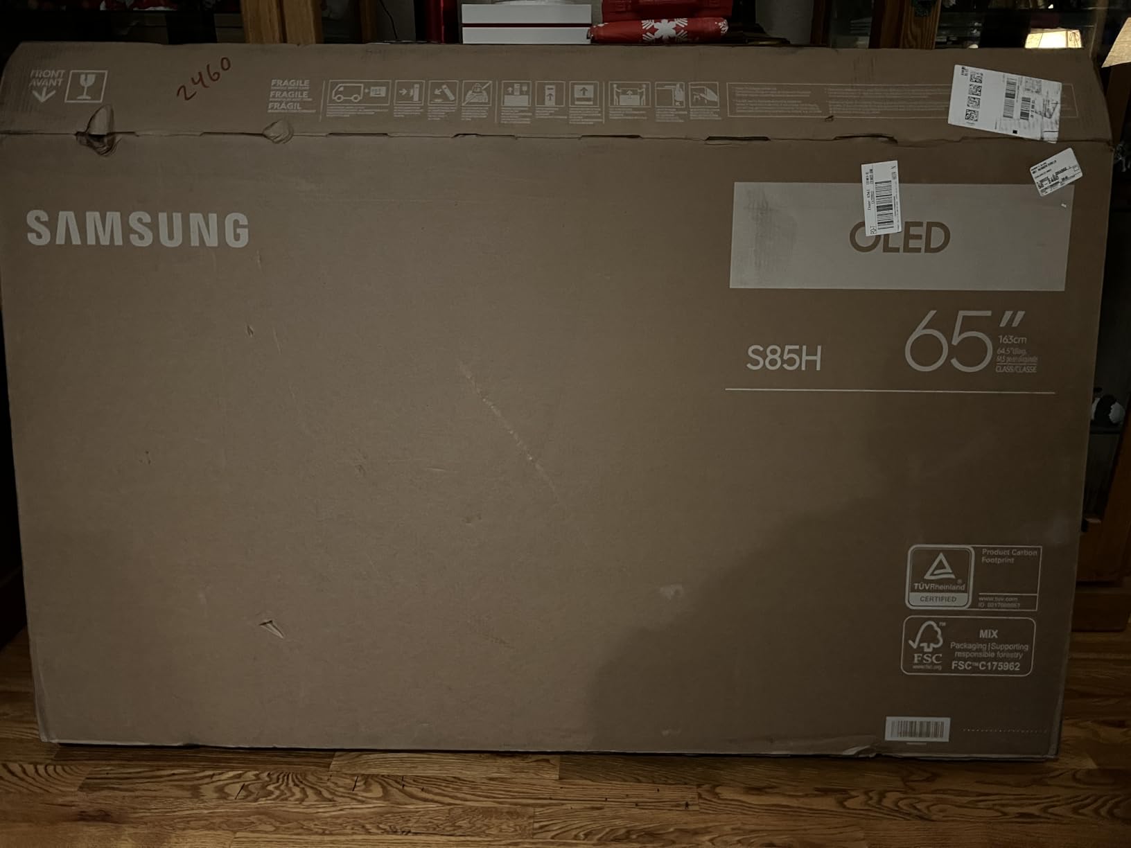 Samsung 48-Inch Class OLED S85H Series Samsung Vision AI Smart TV (2026 Model, 48S85H) OLED HDR, NQ4 AI Gen2 Processor, 4K AI Upscaling, AI Sound Controller, Color Booster Pro, Alexa Built-in customer photo 2