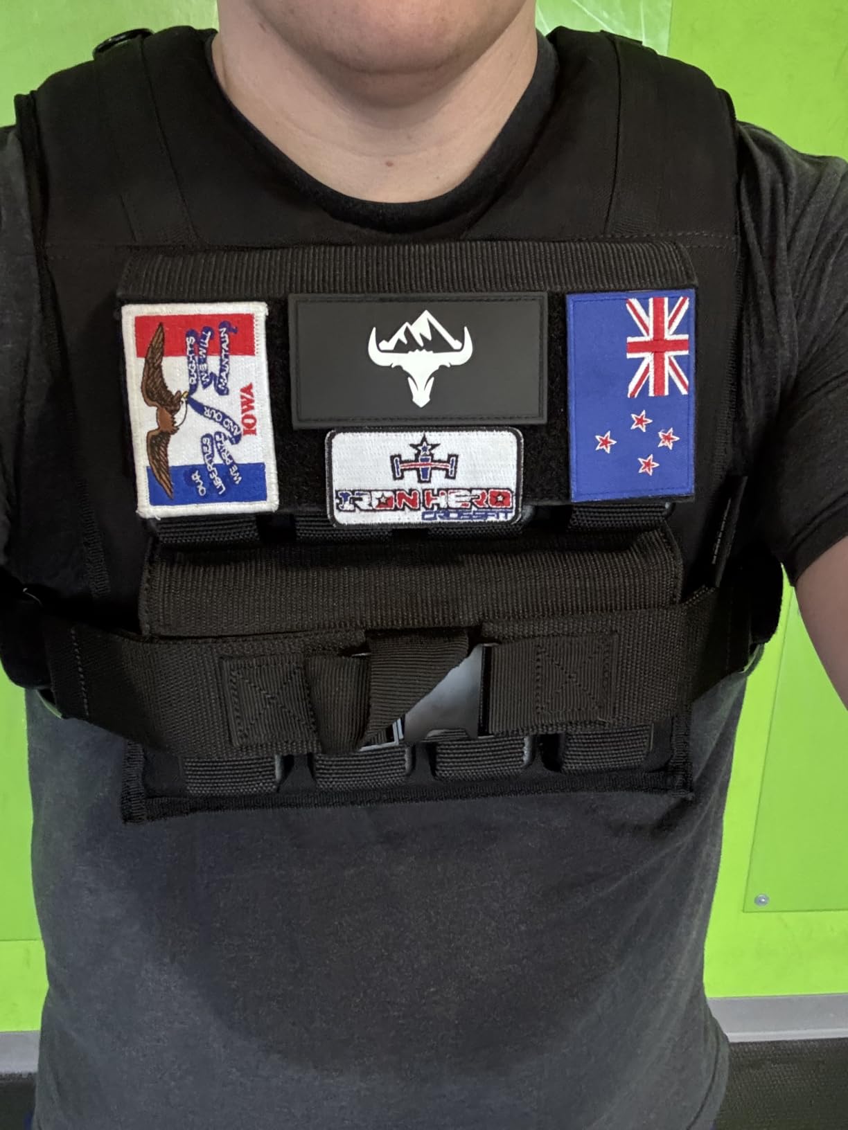 Reaper Nighthawk Weighted Vest - Adjustable up to 35 lbs with Iron Weights, Commercial Grade Strength Training Vest for Running, Cross Training, Rucking, Bodyweight Workouts, Durable Tactical Fitness Vest customer photo 1