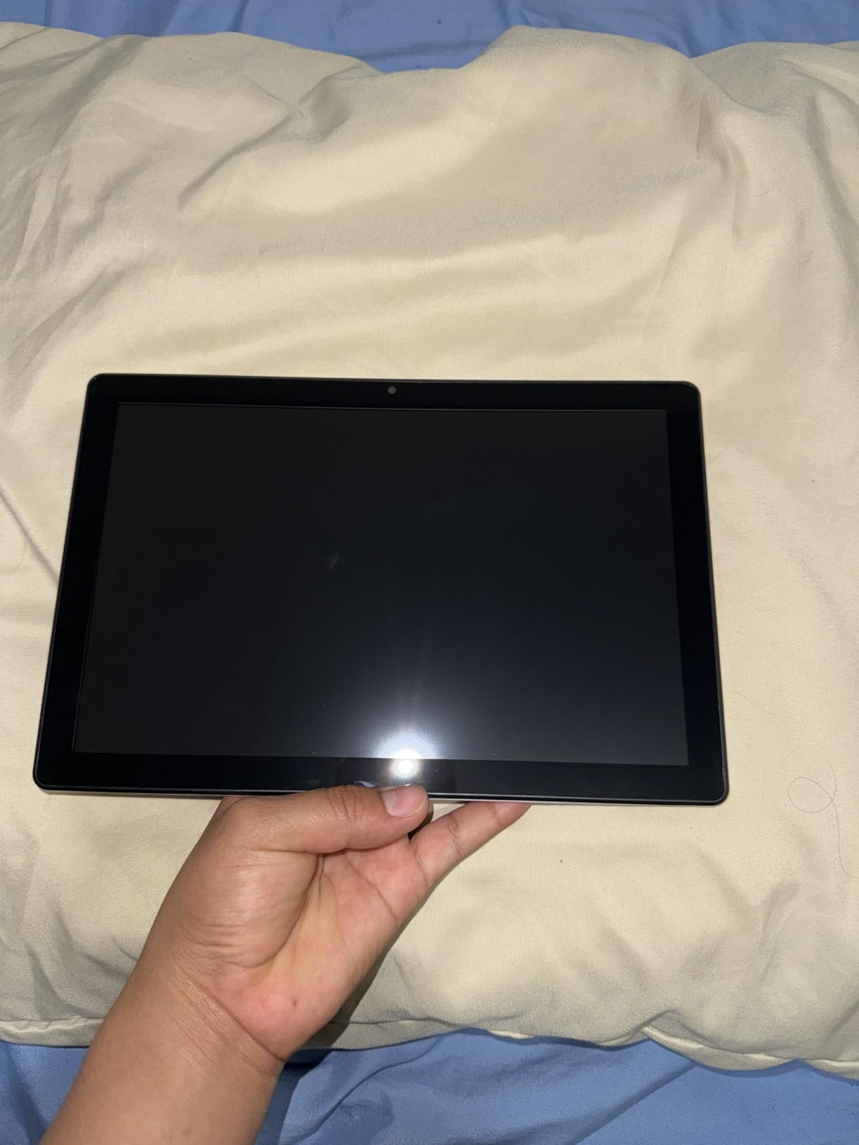 Gleeso Tablet, 2026 Latest 10 Inch Android 16 Tablet, 24GB+64GB+1TB TF, 6000mAh Battery, Fast Charging, HD Display, Widevine L1, Dual Camera, Face ID, Split Screen, Light, Portable customer photo 2