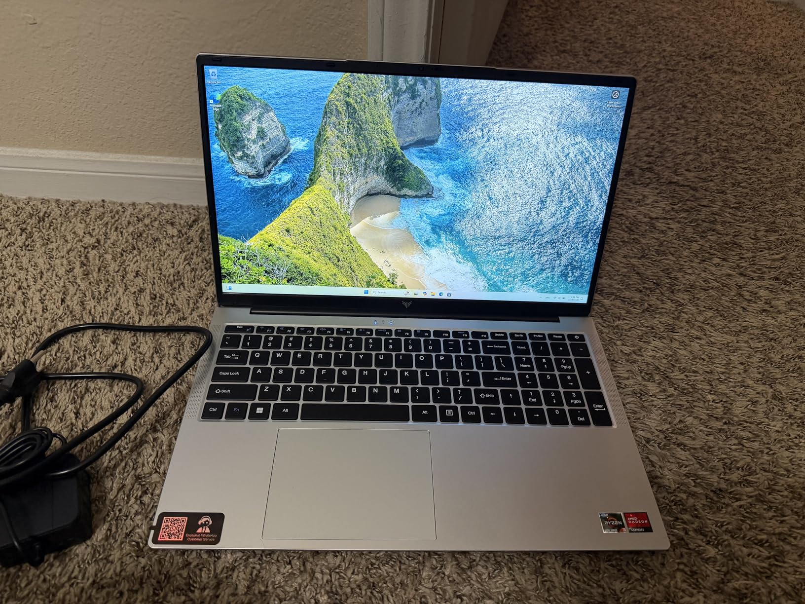 Light Gaming Laptop, AMD Ryzen 7 5700U(8C/16T, Up to 4.3GHz), 16GB RAM 512GB NVMe SSD, WiFi 6, BT5.2, 2026 Laptop Computer, 15.6 Inch Laptop, Numeric KB, HDMI Type-C USB 3.2 Multitasking Laptop customer photo 1