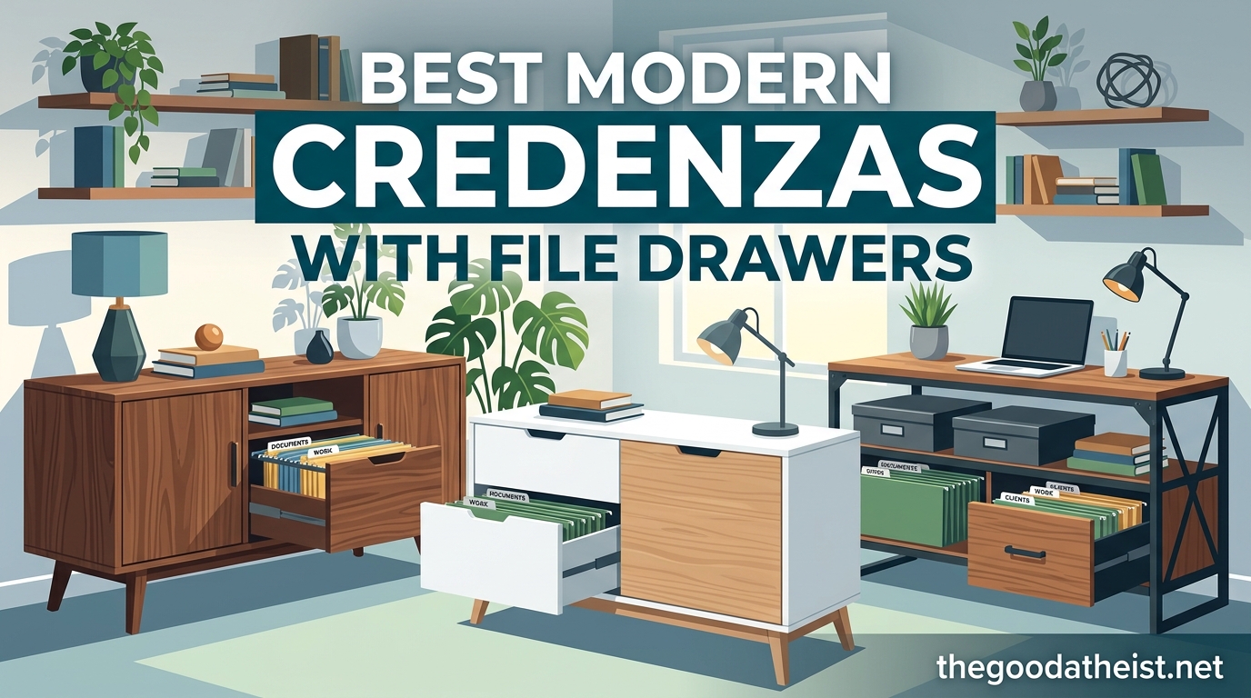 Best Modern Credenzas with File Drawers