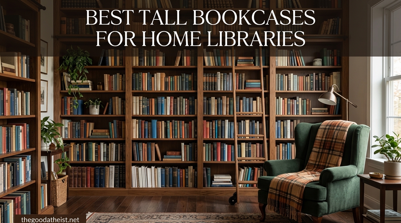 Best Tall Bookcases for Home Libraries