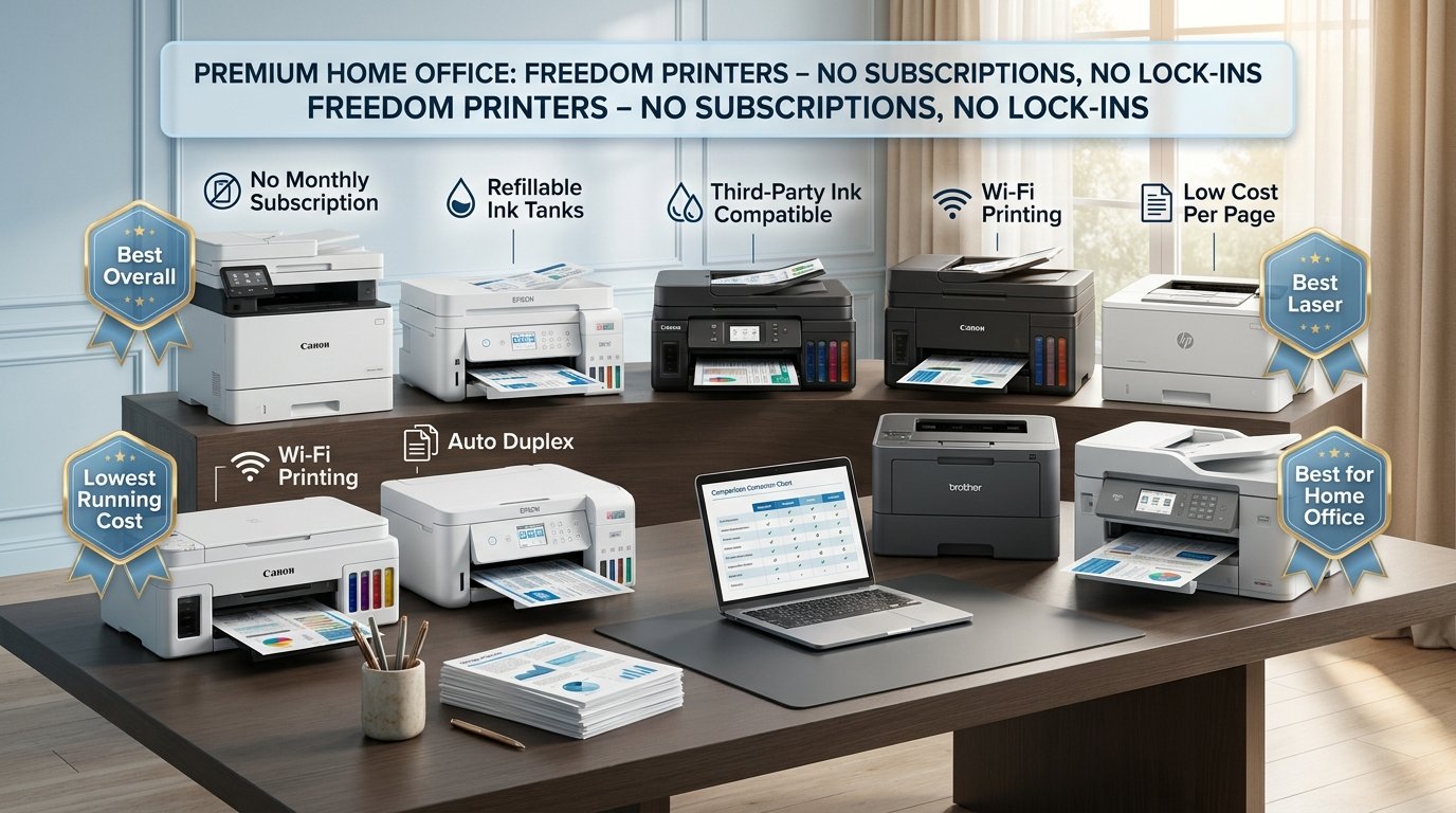 Best Printers Without Subscription