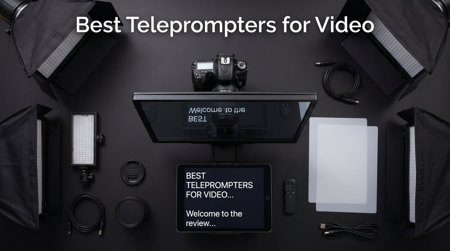 Best Teleprompters for Video