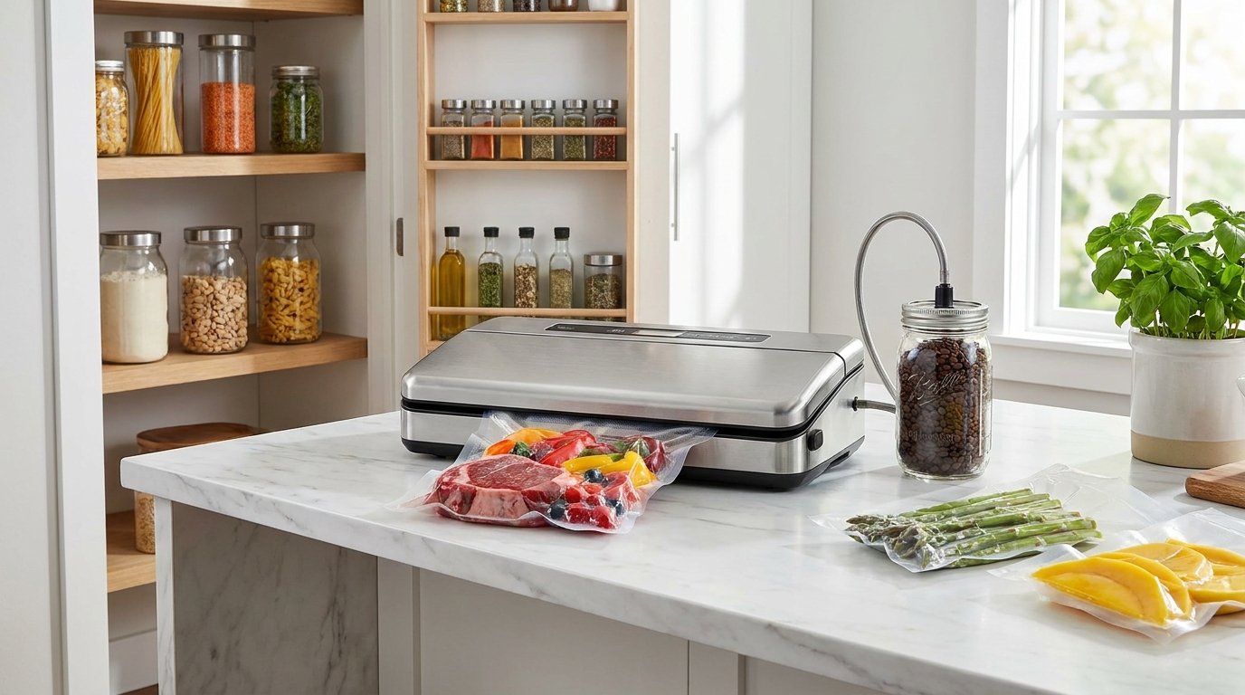 Best Vacuum Food Sealers with Jar Attachments