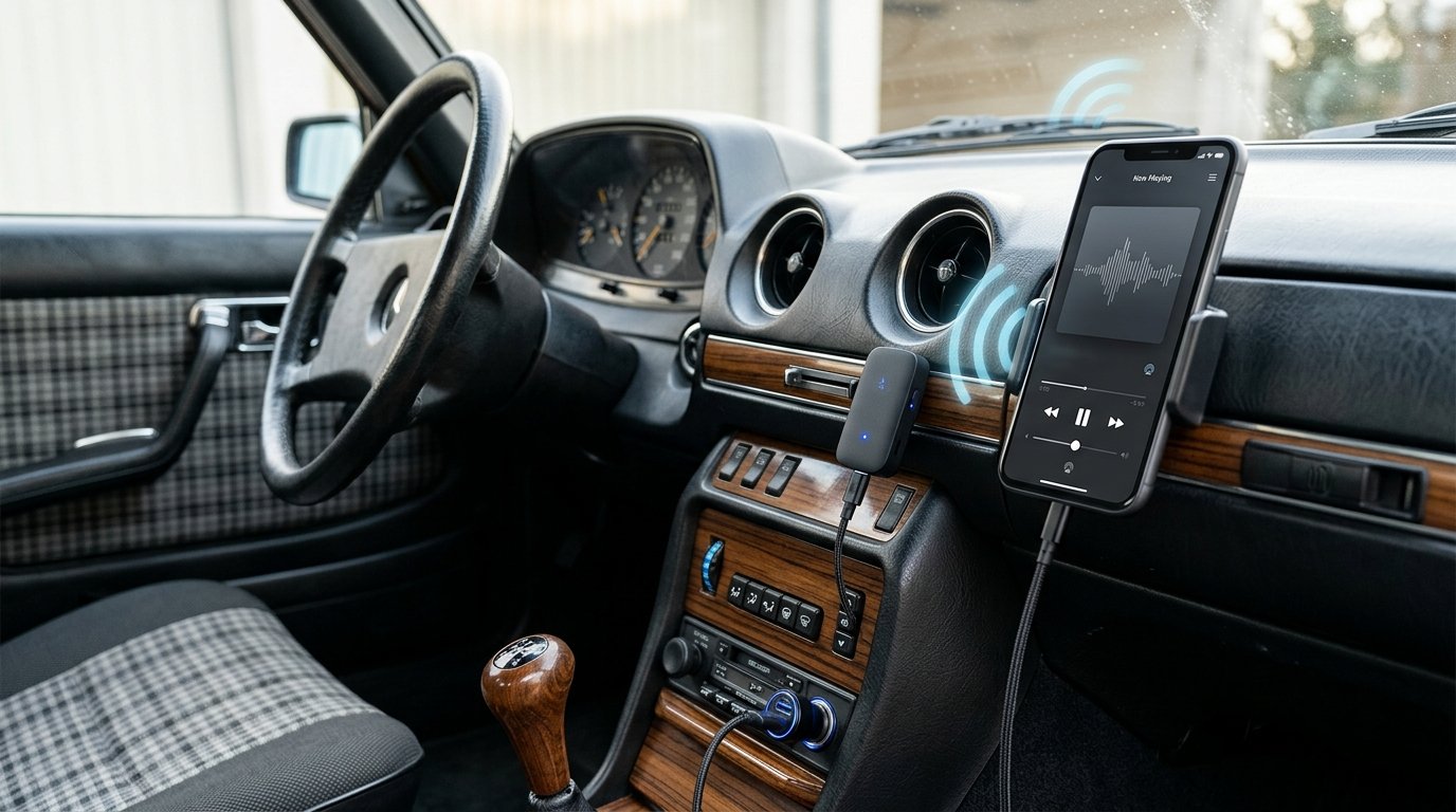 Best Bluetooth Car Adapters for Older Cars
