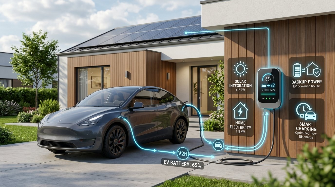 Best Bidirectional EV Chargers for Home Backup