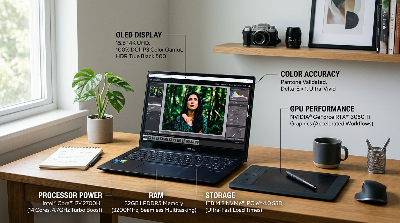 Best ASUS Laptops for Photo Editing