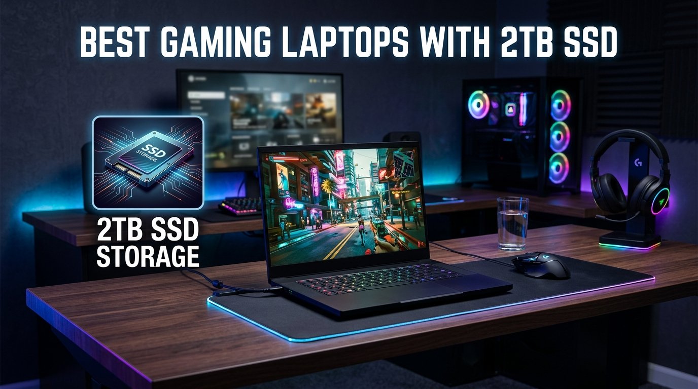 Best Gaming Laptops with 2TB SSD
