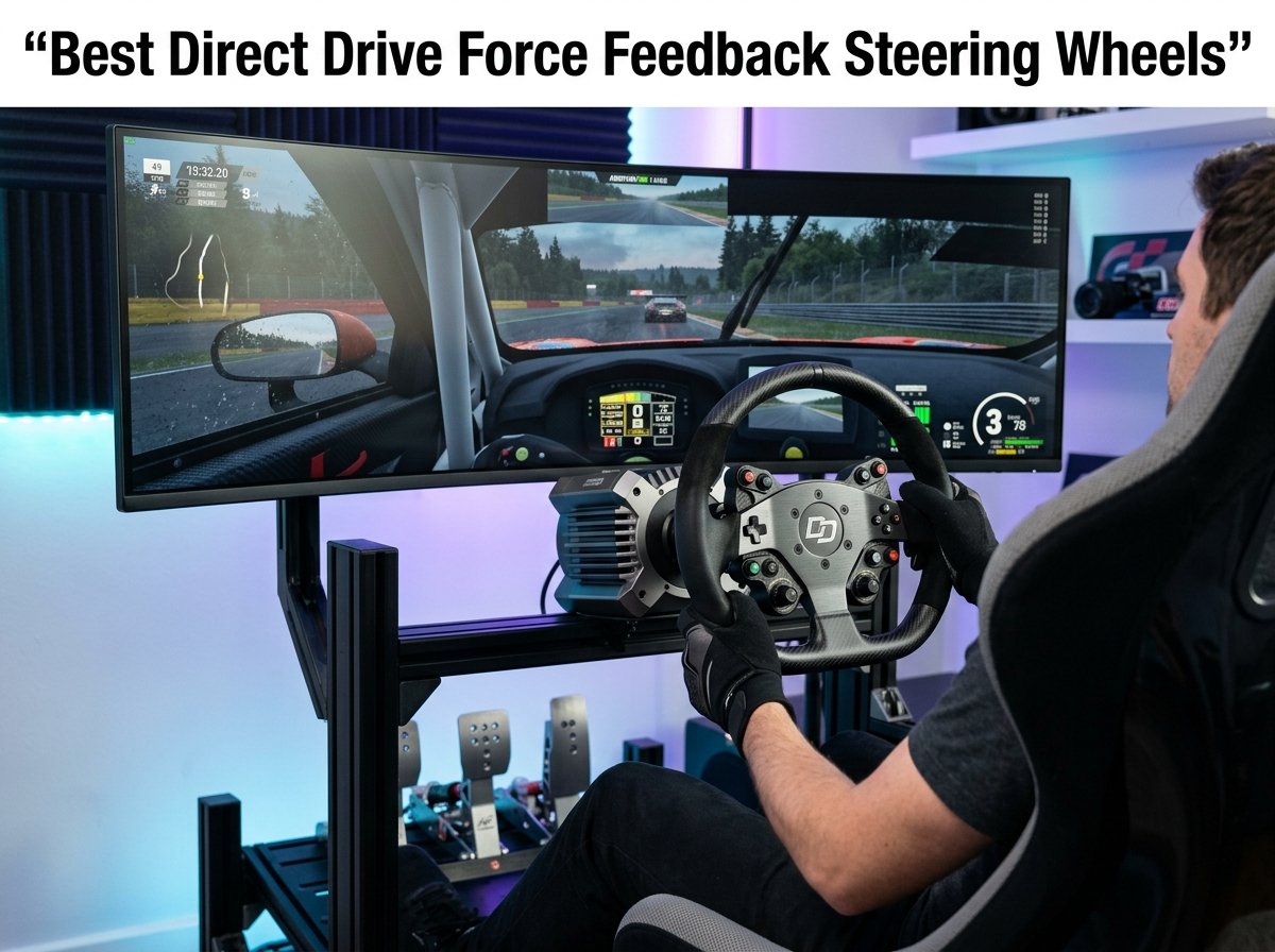 Best Direct Drive Force Feedback Steering Wheels