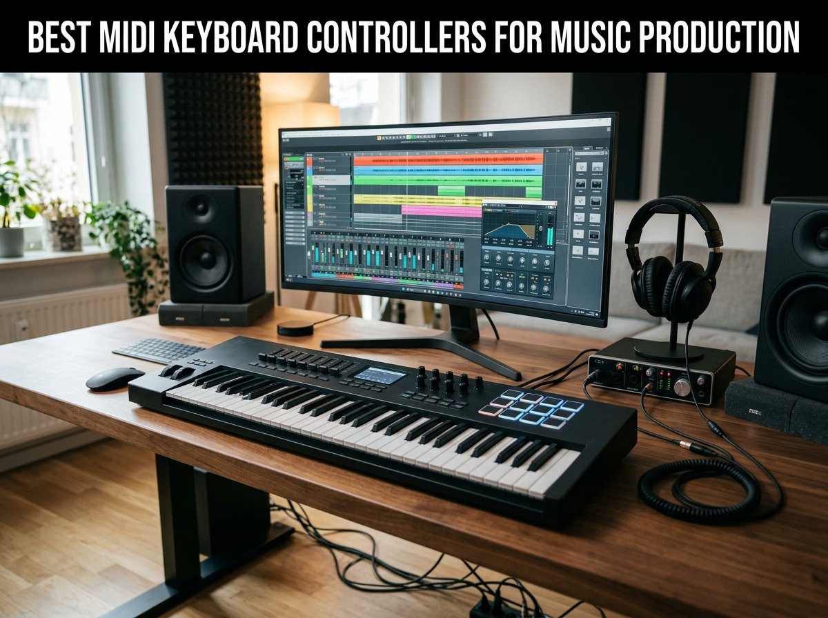 Best MIDI Keyboard Controllers for Music Production