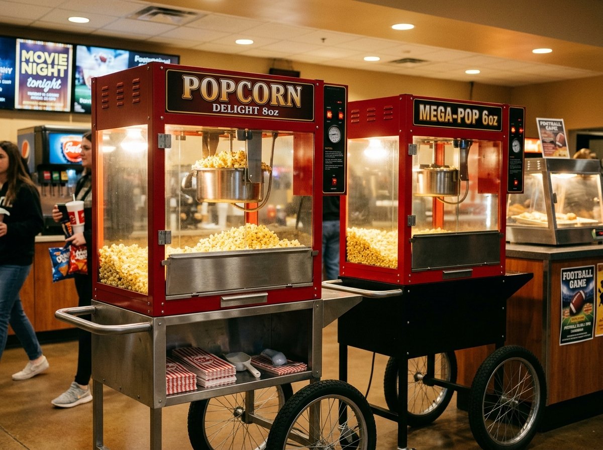 Best Commercial Popcorn Machines with Cart
