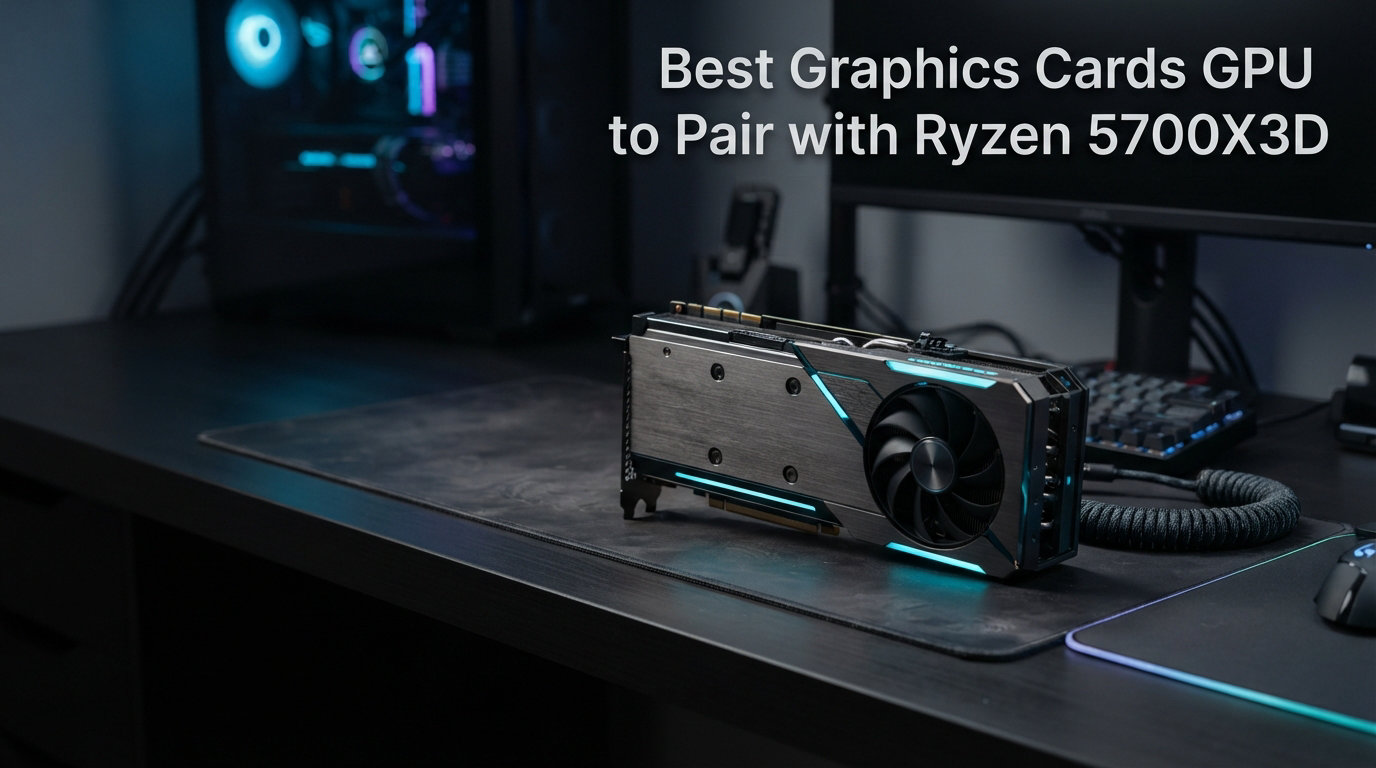 Best Graphics Cards GPU to Pair with Ryzen 5700X3D