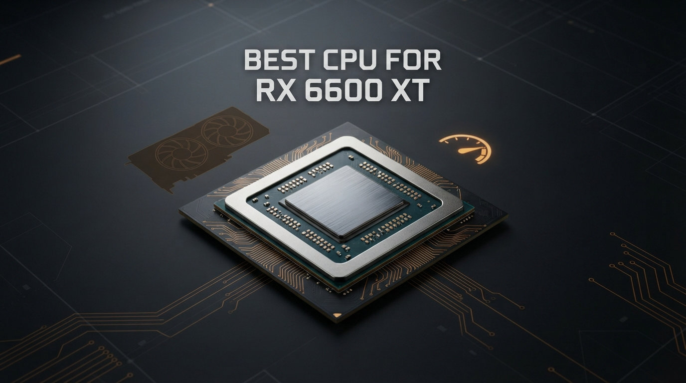 Best CPU for RX 6600 XT