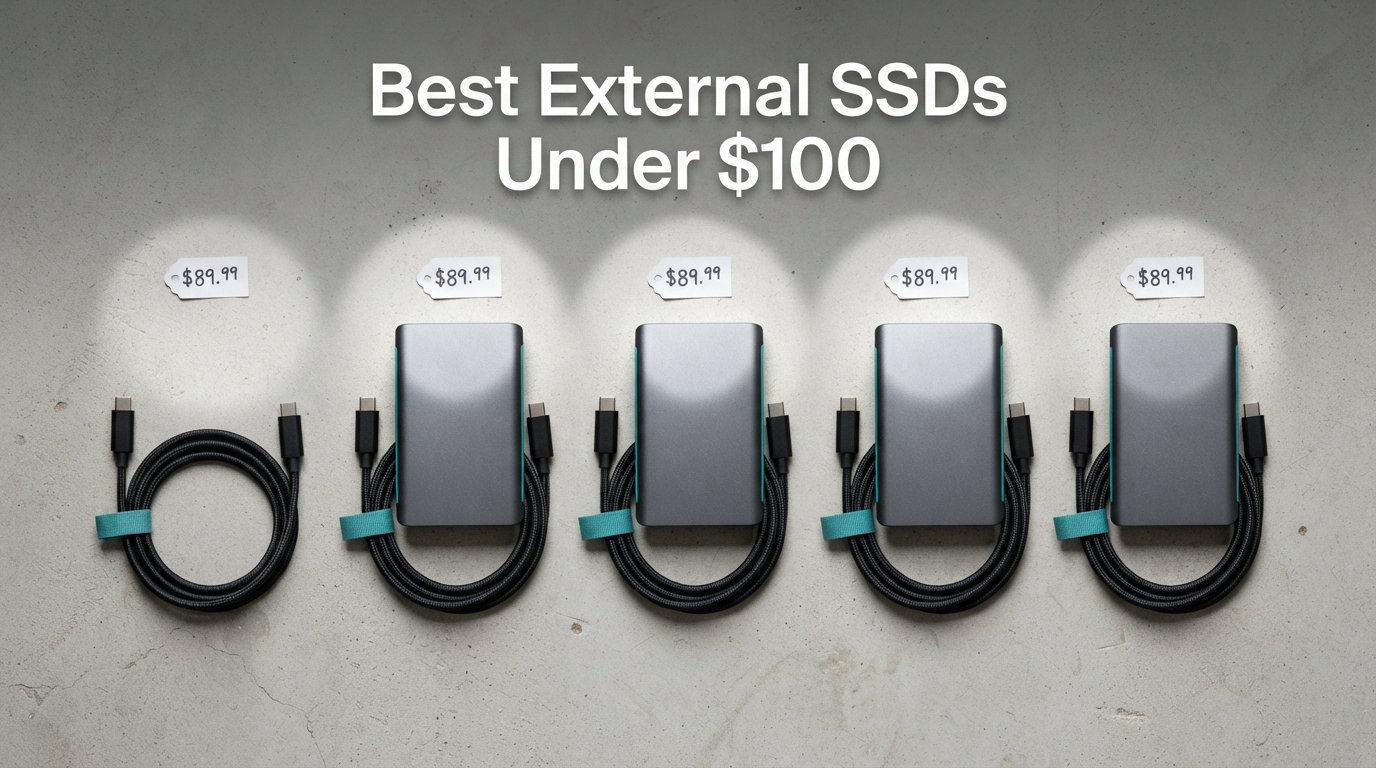 Best External SSDs Under $100