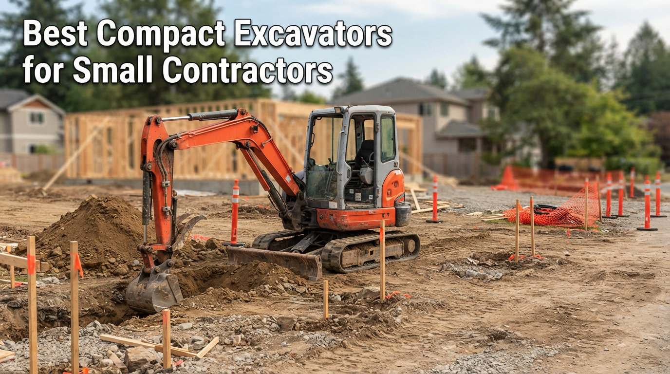 Best Compact Excavators for Small Contractors