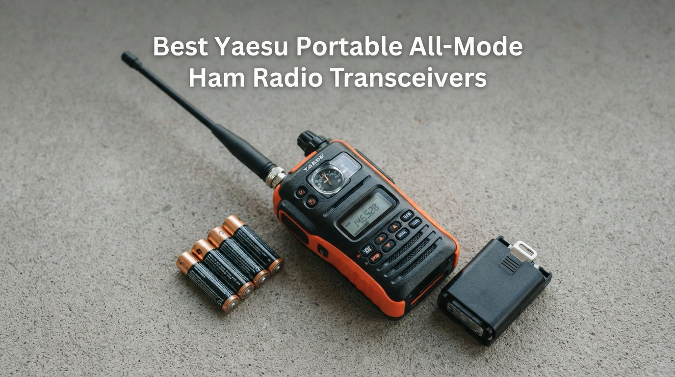 Best Yaesu Portable All-Mode Ham Radio Transceivers