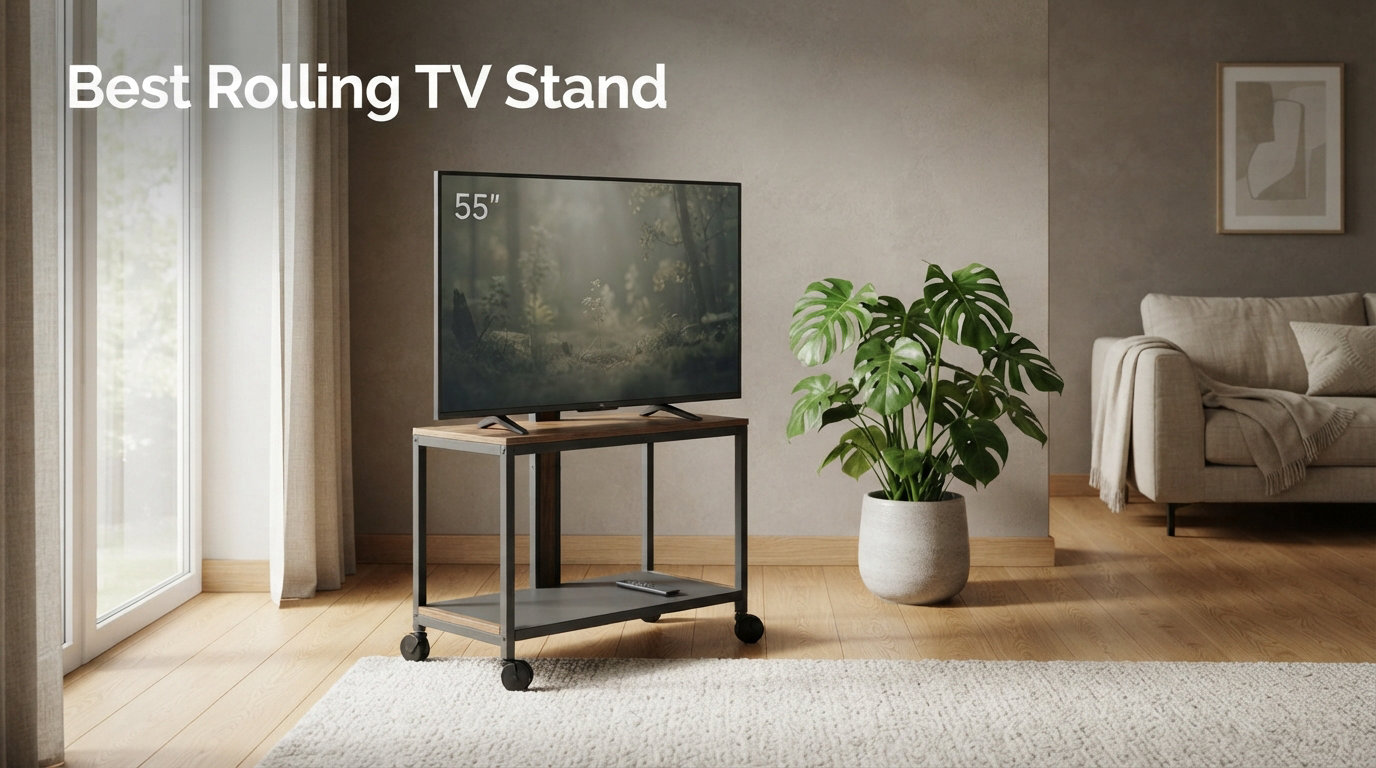 Best Rolling TV Stand