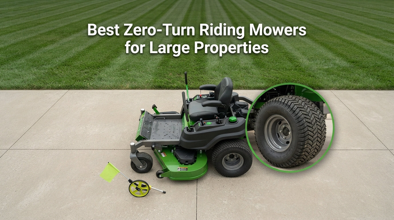 Best Zero-Turn Riding Mowers for Large Properties