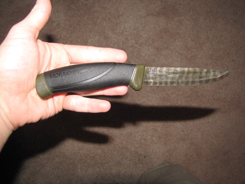 Morakniv Companion Carbon Steel Fixed-Blade Knife with Sheath customer photo 1