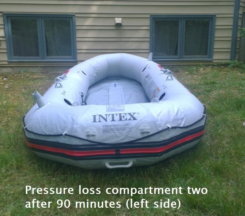 Intex Mariner Inflatable Boat Series: Includes Deluxe Boat Oars and High-Output Pump - SuperTough PVC - Wear-Resistant Keel - Removable Fishing Rod Holders - Heavy Duty Grab Handle customer photo 2