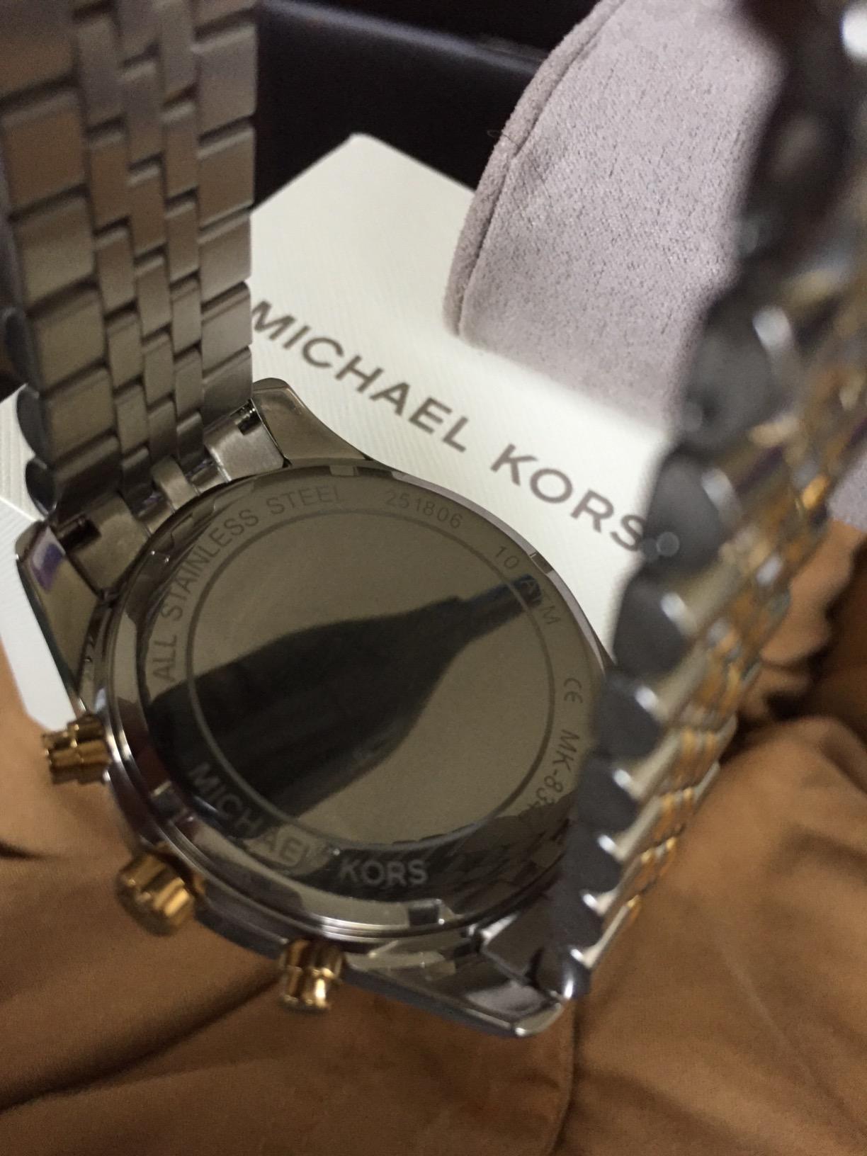 Michael Kors Lexington Men's Stainless Steel Bracelet Watch customer photo 2