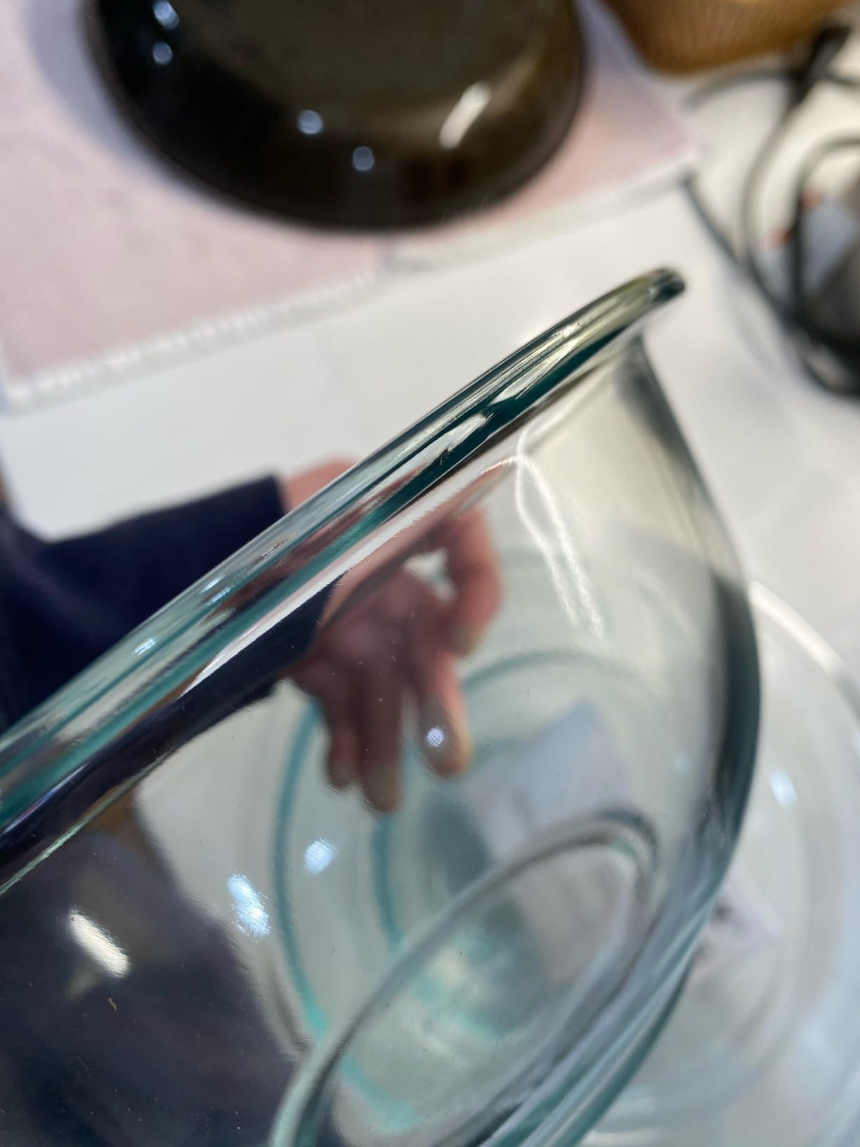 Pyrex Essentials (3-Piece) Glass Mixing Bowls Set for Prepping and Baking | Preheated oven, microwave, dishwasher & freezer safe customer photo 1