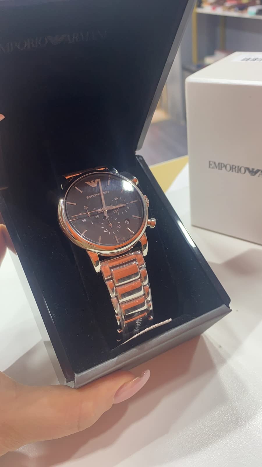 Men's Three Hand, Automatic or Chronograph Watch with Stainless Steel or Leather Band customer photo 1