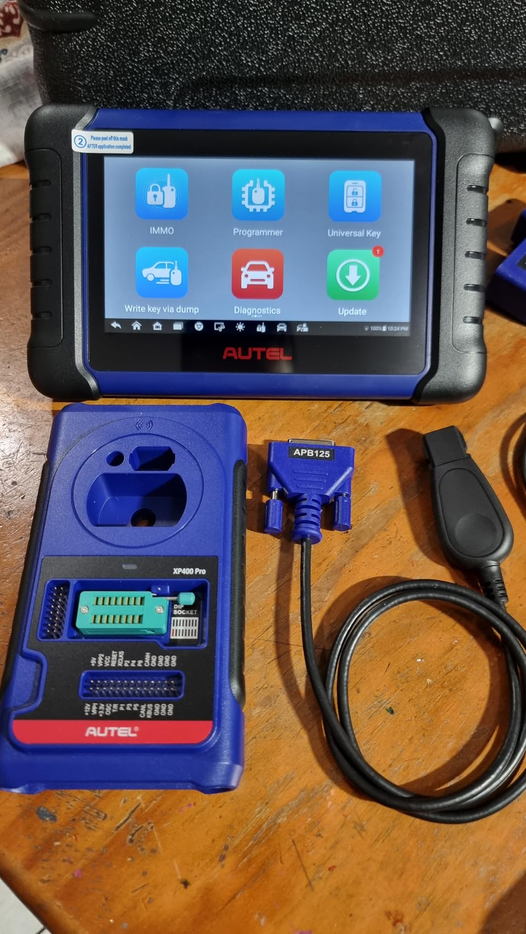 Autel Scanner MaxiIM IM508S PRO Bundle Kit, 3000+ Active Tests 40+ Services | 2026 Lite Ver. of IM608 Pro II, All System Diagnosis, FCA SGW, 569 Bucks PRO Kit Included, 99% Coverage, 10X Faster OS11 customer photo 1