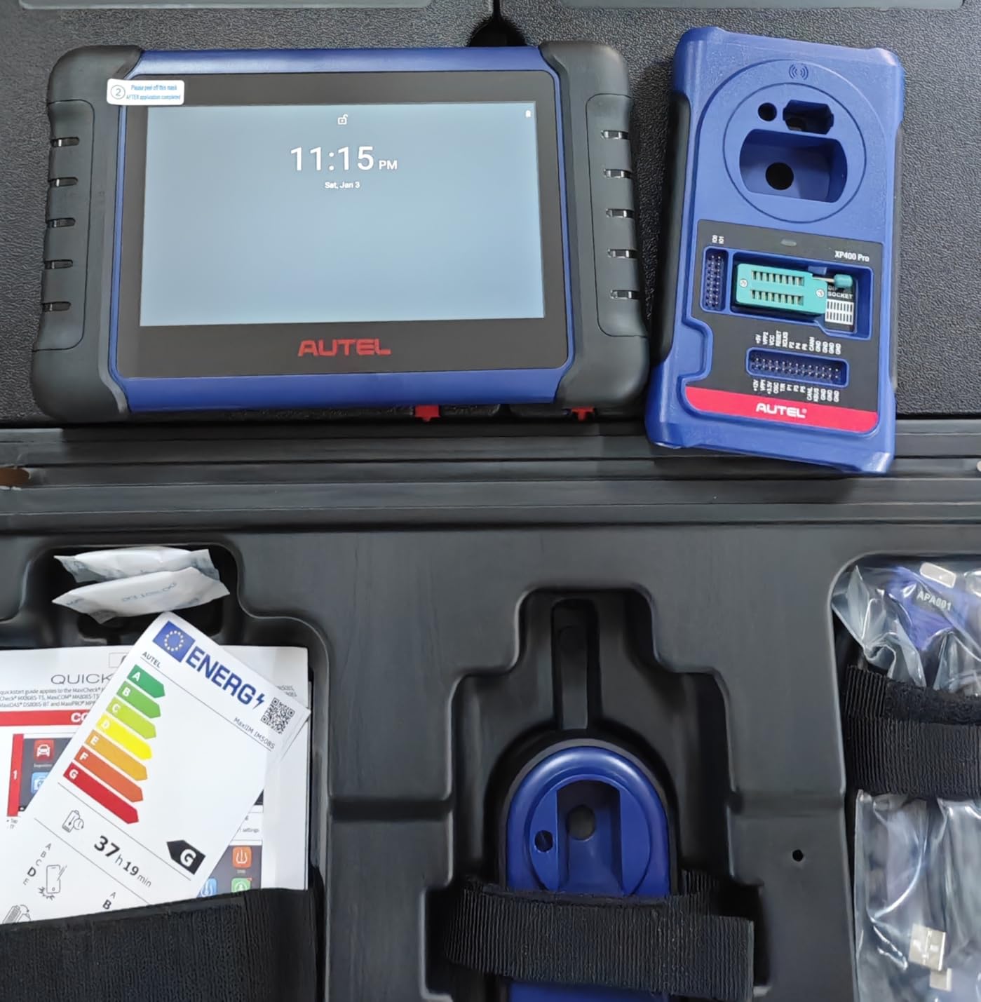 Autel Scanner MaxiIM IM508S PRO Bundle Kit, 3000+ Active Tests 40+ Services | 2026 Lite Ver. of IM608 Pro II, All System Diagnosis, FCA SGW, 569 Bucks PRO Kit Included, 99% Coverage, 10X Faster OS11 customer photo 2