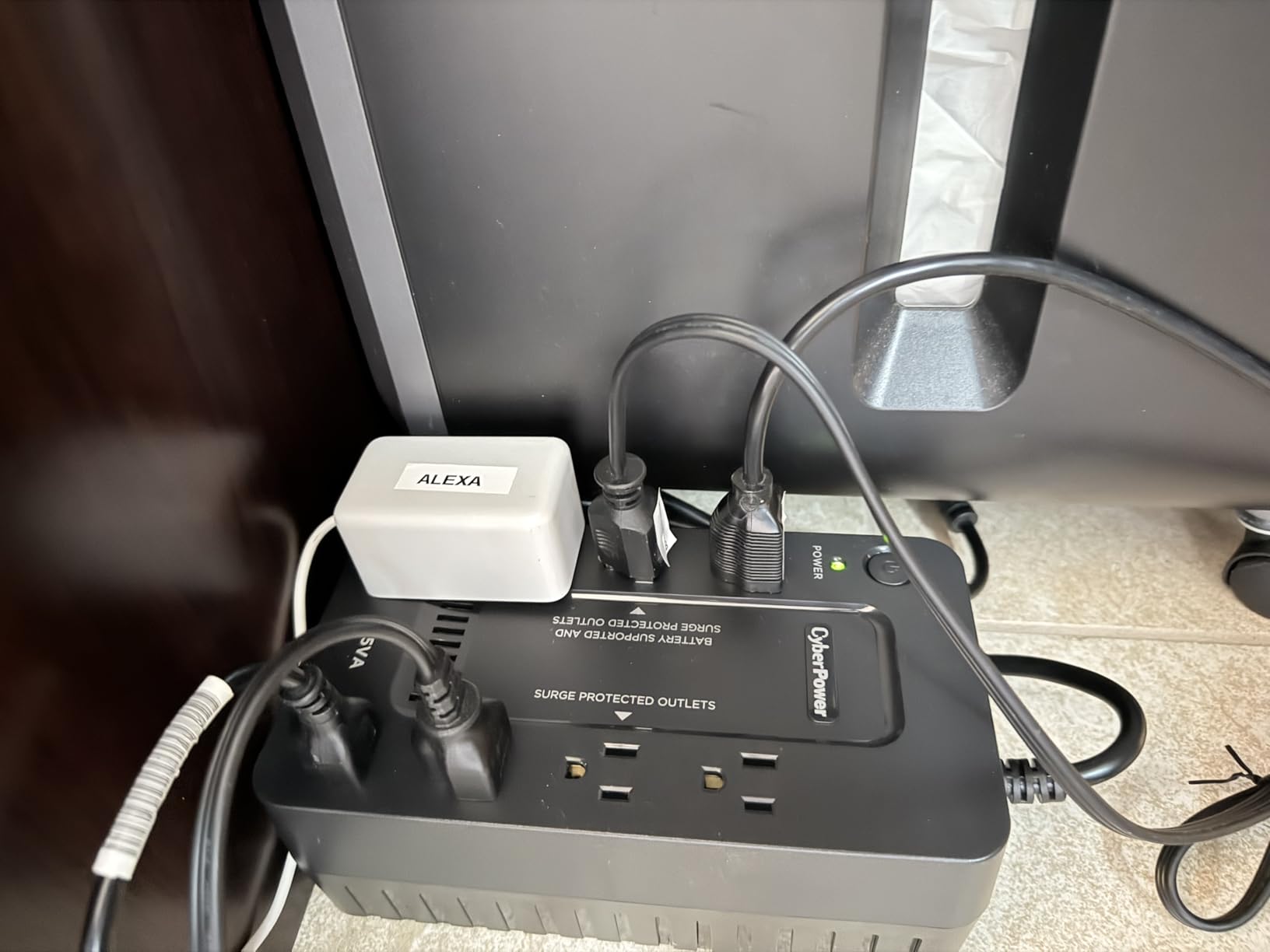 CyberPower ST425 Standby UPS Battery Backup and Surge Protector | 425VA/260W, 8 Outlets, Compact, UL Certified customer photo 1