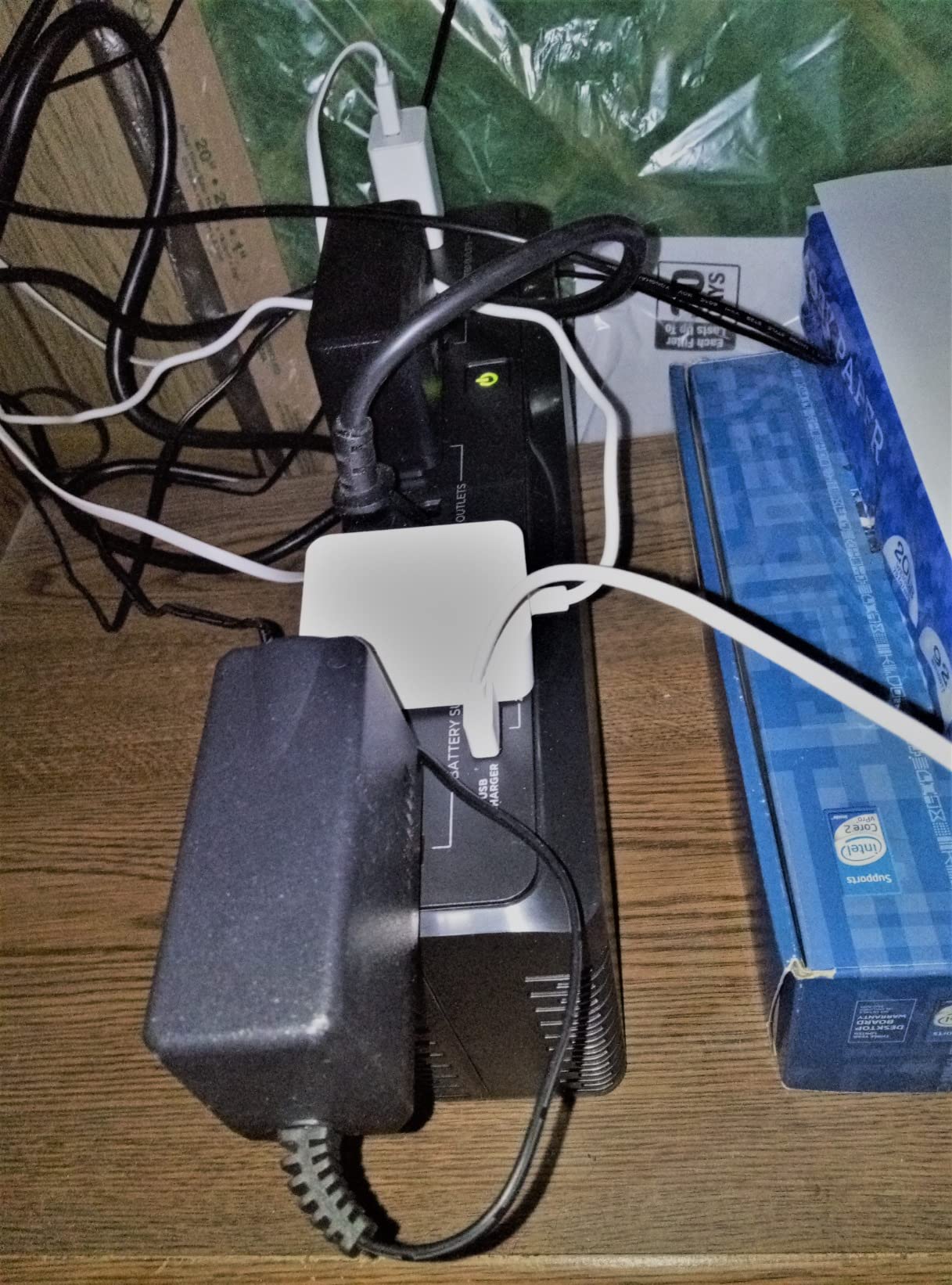 CyberPower SL700U Standby UPS Battery Backup and Surge Protector | Surge Protector, 700VA/370W, 8 Outlets, Slim Profile, UL Certified customer photo 1