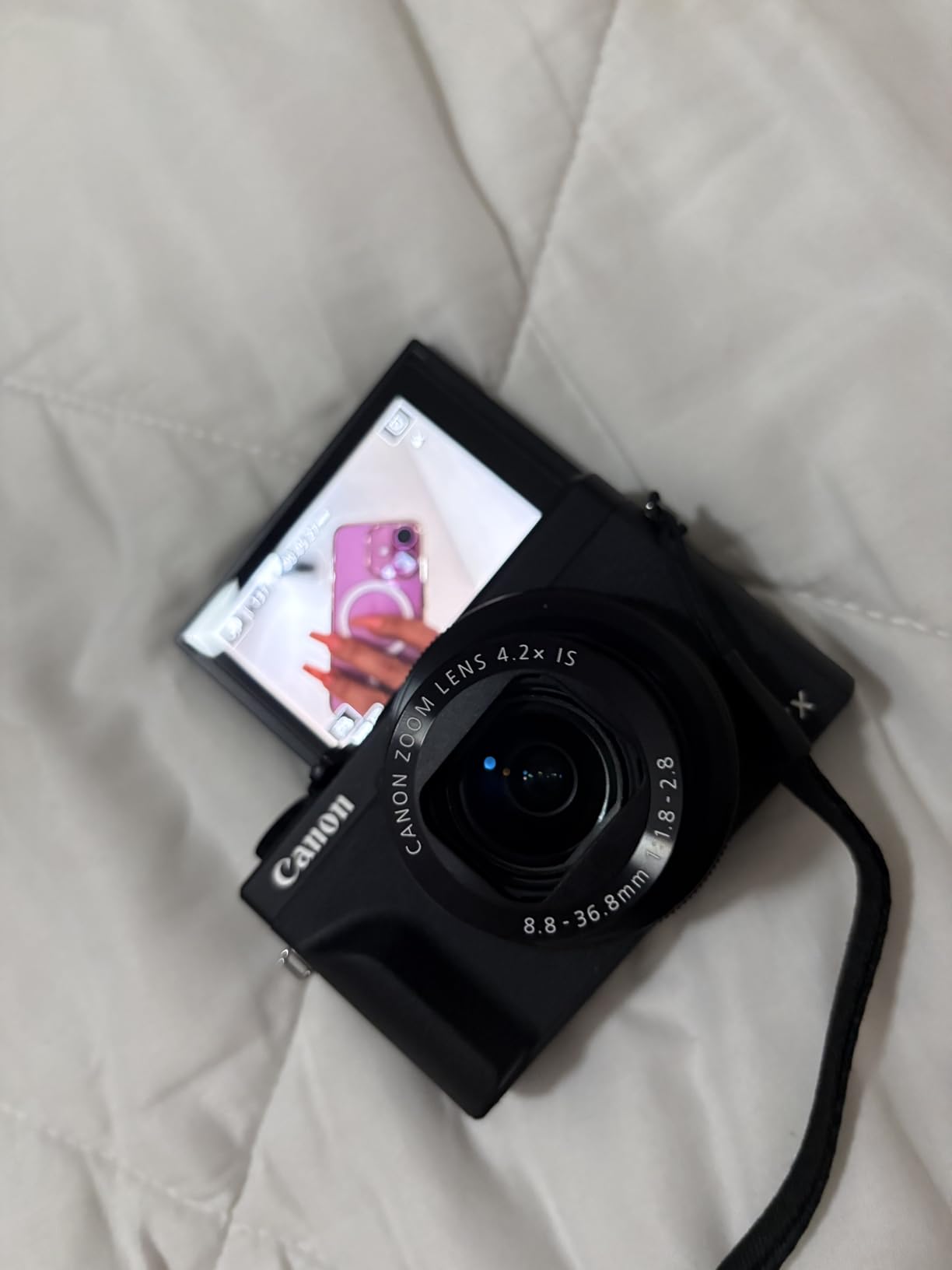 Canon PowerShot G7 X Mark III Digital Camera (Black) customer photo 1