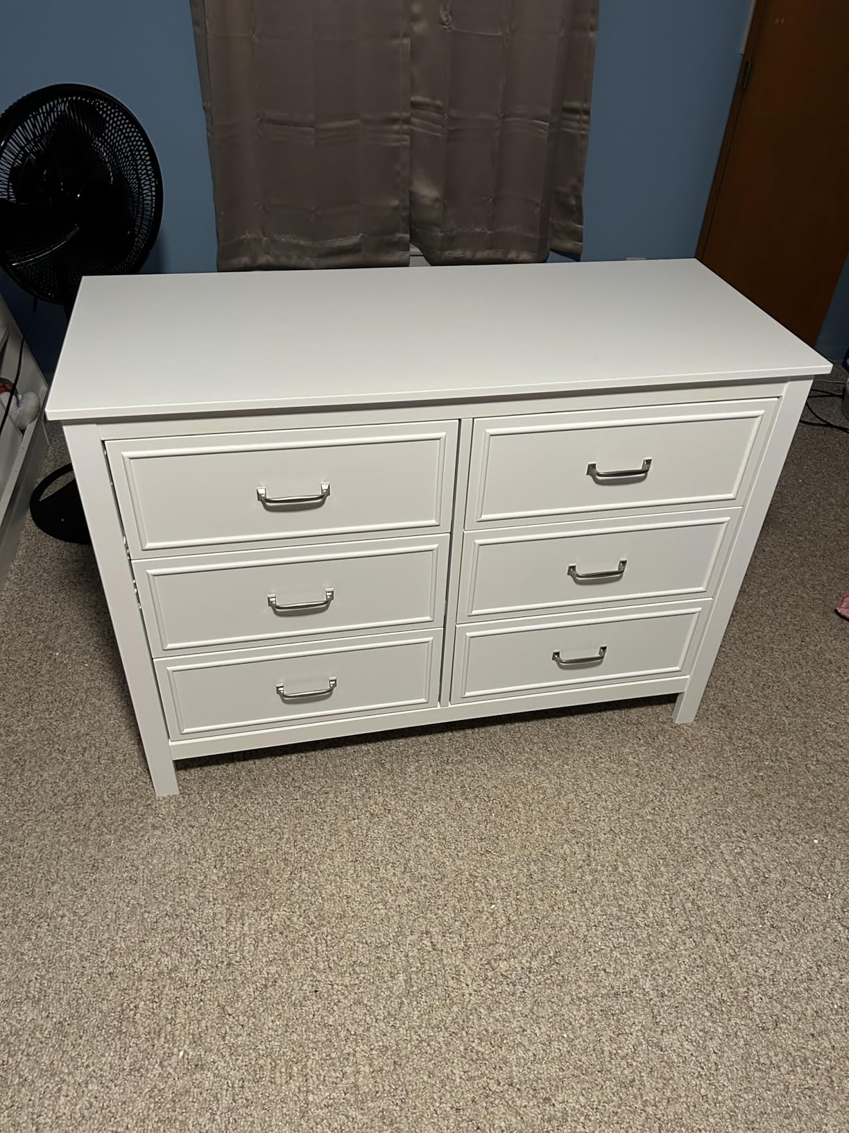 Davinci Charlie 6-Drawer Baby Dresser, GREENGUARD Certified - White | Wooden Double Chest of Drawers for Kids - Boys/Girls - Multi-Purpose Storage White Dresser for Bedroom, Nursery, Living Room customer photo 1