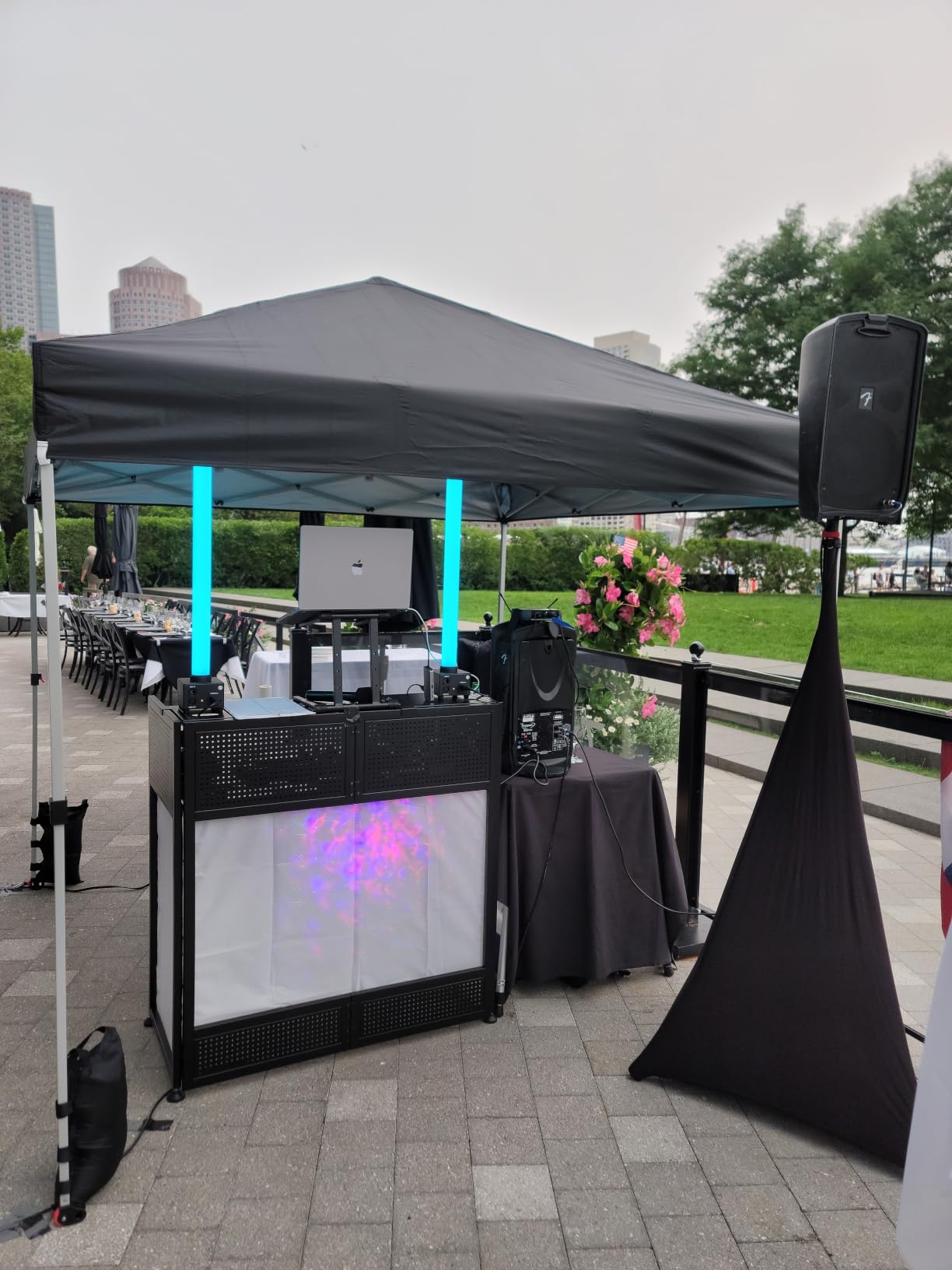 CROWN SHADES 10x10 Pop Up Canopy with 1 Side Wall, Beach Canopy Tent, White | One Push Setup Shelter, Outdoor Gazebo & Sun Shade for Events, Parties, Camping, 150D Silver-Coated Fabric, STO-N-Go Bag customer photo 1