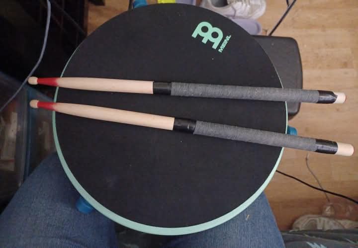 Meinl Cymbals Marshmallow Drum Practice Pad, 12