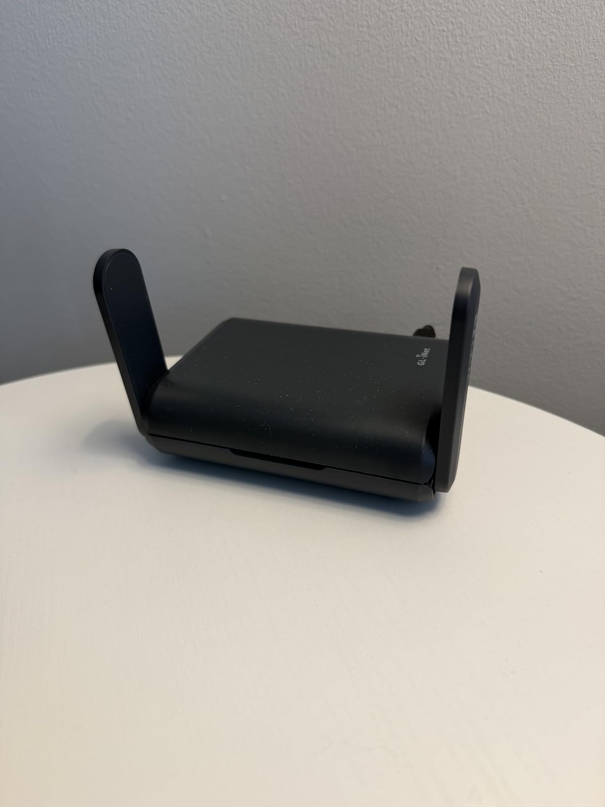 GL.iNet GL-AXT1800 Slate AX Pocket-Sized Wi-Fi 6 Travel Router with VPN, Dual-band up to 1800 Mbps, MU-MIMO and OFDMA, connects up to 120 devices customer photo 2