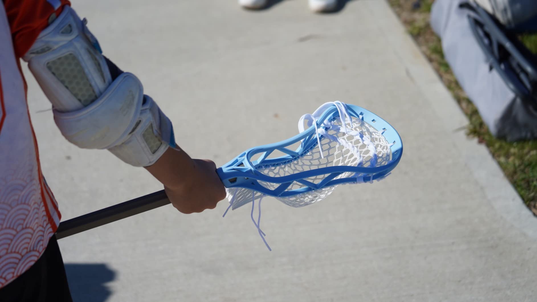 Silverfin Mens Complete Lacrosse Stick with Mesh Pocket customer photo 1