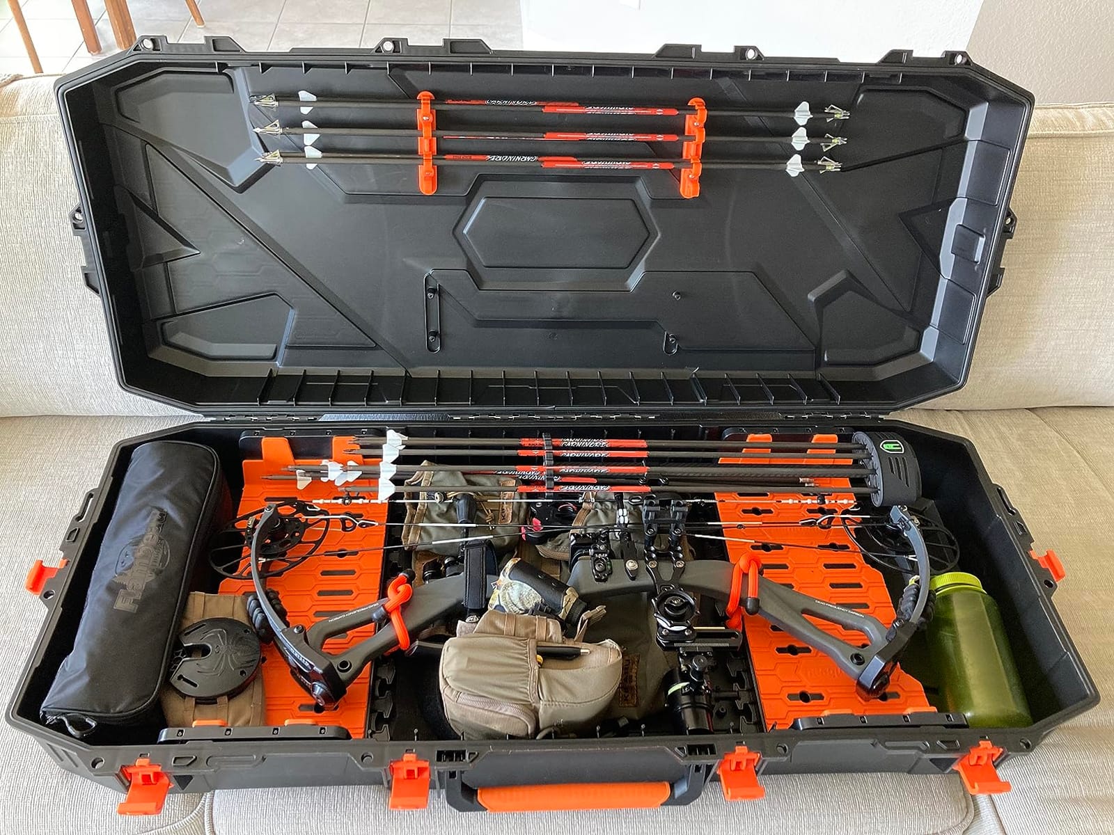 Flambeau Outdoors Formula Bow Case - Features A.B.S. Foamless Bow Security System, Free-Floats Critical Precision Components, Fits 43