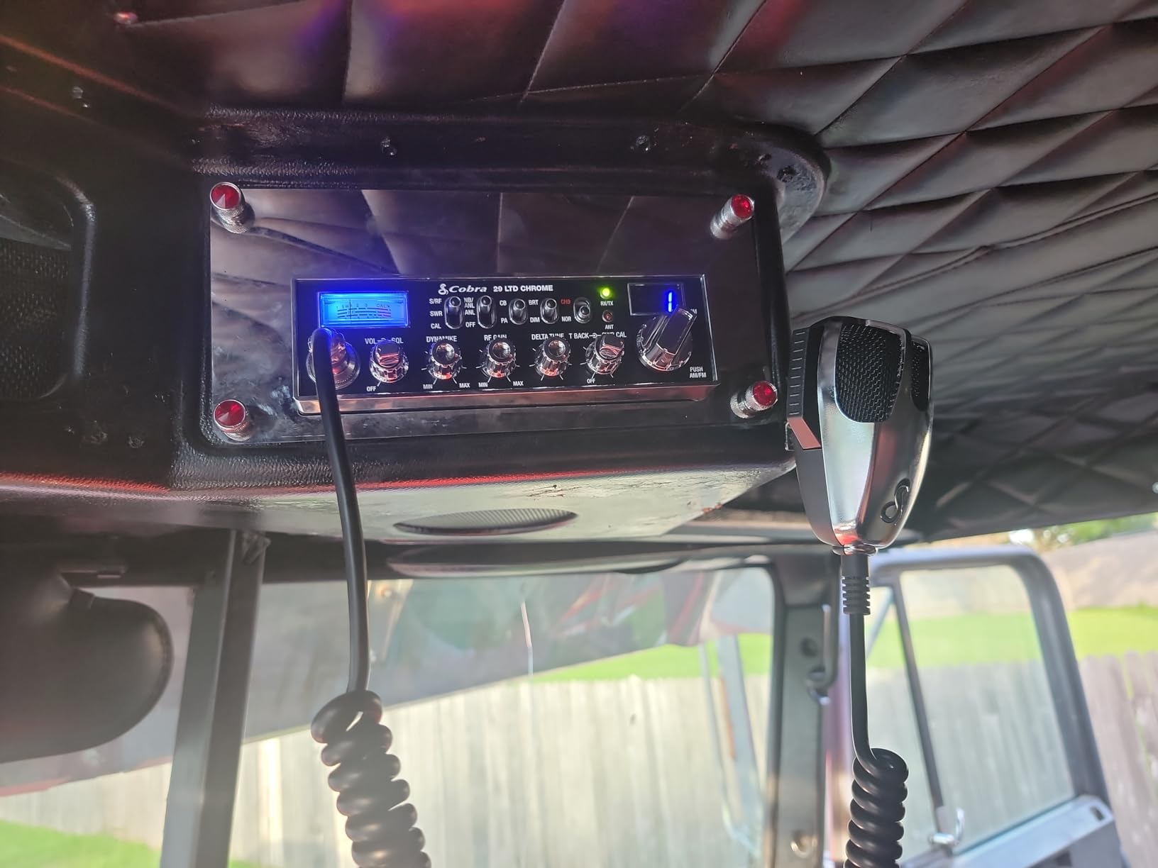 Cobra 29 LTD Chrome AM/FM Professional CB Radio - Easy to Operate, Emergency Radio, Instant Channel 9, 4-Watt Output, Full 40 Channels, Adjustable Receiver and SWR Calibration customer photo 2