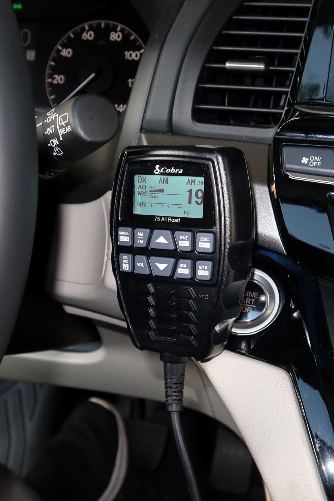 Cobra 75 All Road Wireless CB Radio, Dual-Mode AM/FM, Full 40 Channels | Bluetooth Connectivity, Digital Noise Cancellation, Waterproof, Instant Channel 9, 4-Watt Output, Easy to Operate, Black customer photo 2