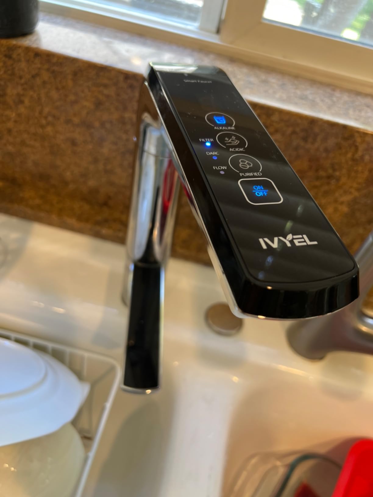 PL-MAX Under Sink Water Ionizer - Korean-Made Smart Touch Faucet System with 7 Solid Platinum-Titanium Plates, DARC Self-Cleaning & 5-Year Warranty customer photo 1