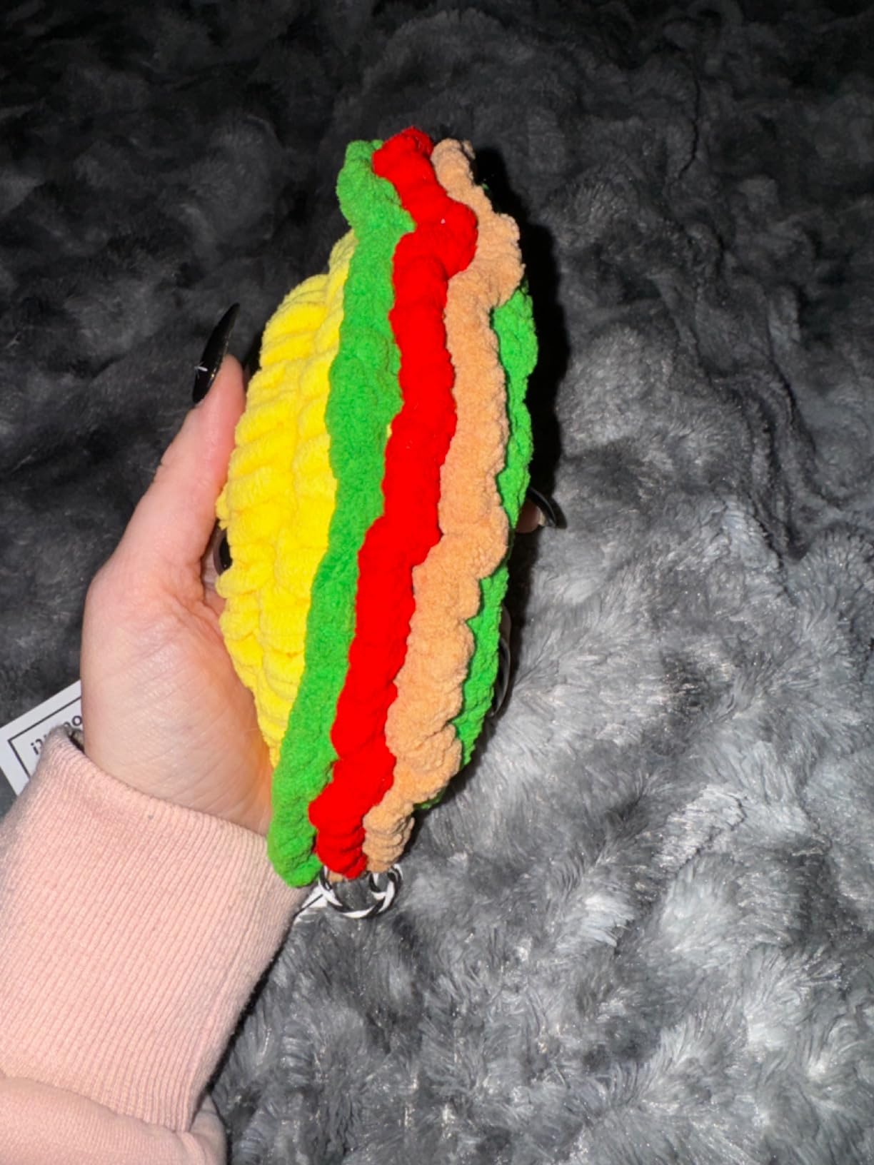 Mini Funny Knitted Wool Crochet Potato Doll Toy with Positive Card | Creative Cute Cheer Up Gift for Friends Parties Women Men Mothers Day Graduation Decoration and Encouragement customer photo 1
