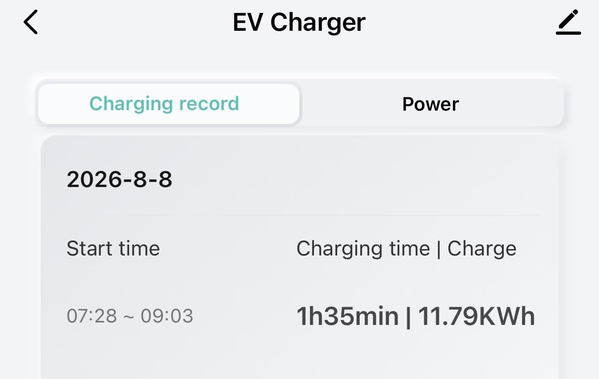 AIMILER Level 2 Electric Vehicle (EV) Charger (WIFI APP/Plug-play), 32A, 25ft Cable ETL Certified, 220V-240V NEMA 14-50P Plug EVSE w/ J1772 Connector, Portable EV Car Charging Stations for Home Level 2 customer photo 1
